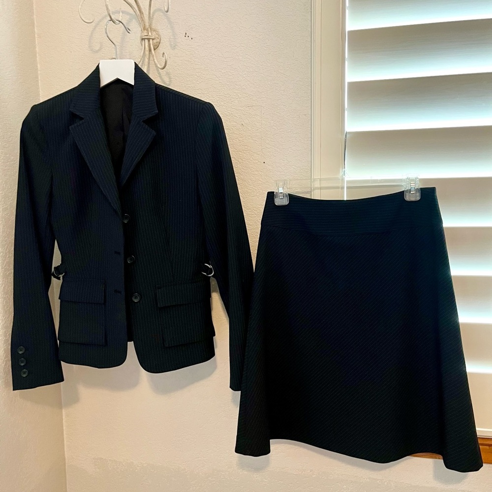 Blazer and skirt set for Express Design Studio